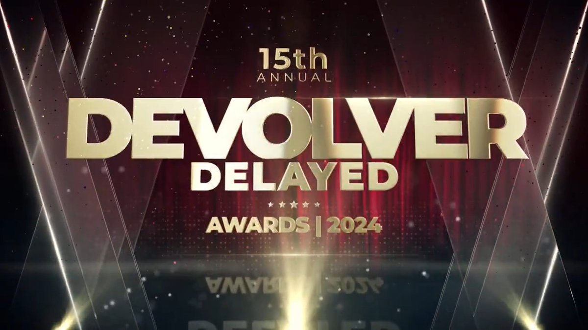 The glamorous Devolver Delayed Awards 2024 are live! ✨ Find out which of our most anticipated games are making their move to fiscal year 2025... Watch the full show in the link below! 👇