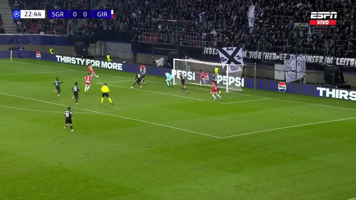 Pero es que el Girona en Champions, no se ayuda tampoco ❌🤷‍♂️