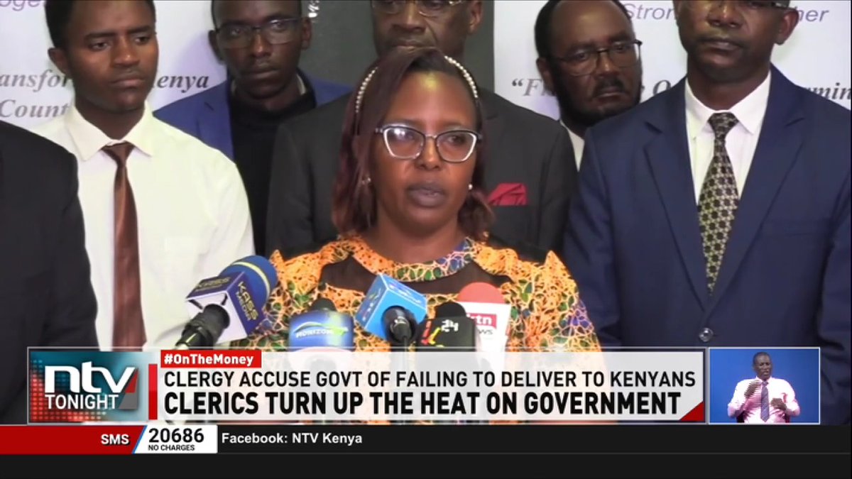 Clerics Turn Up The Heat On Govt: Religious leaders from Pentecostal and Evangelical Alliance of Kenya churches call out the Kenya Kwanza regime. The church leaders accuse President Ruto of aiding and abetting corruption. #NTVTonight Smriti Vidyarthi Kevin Mutai