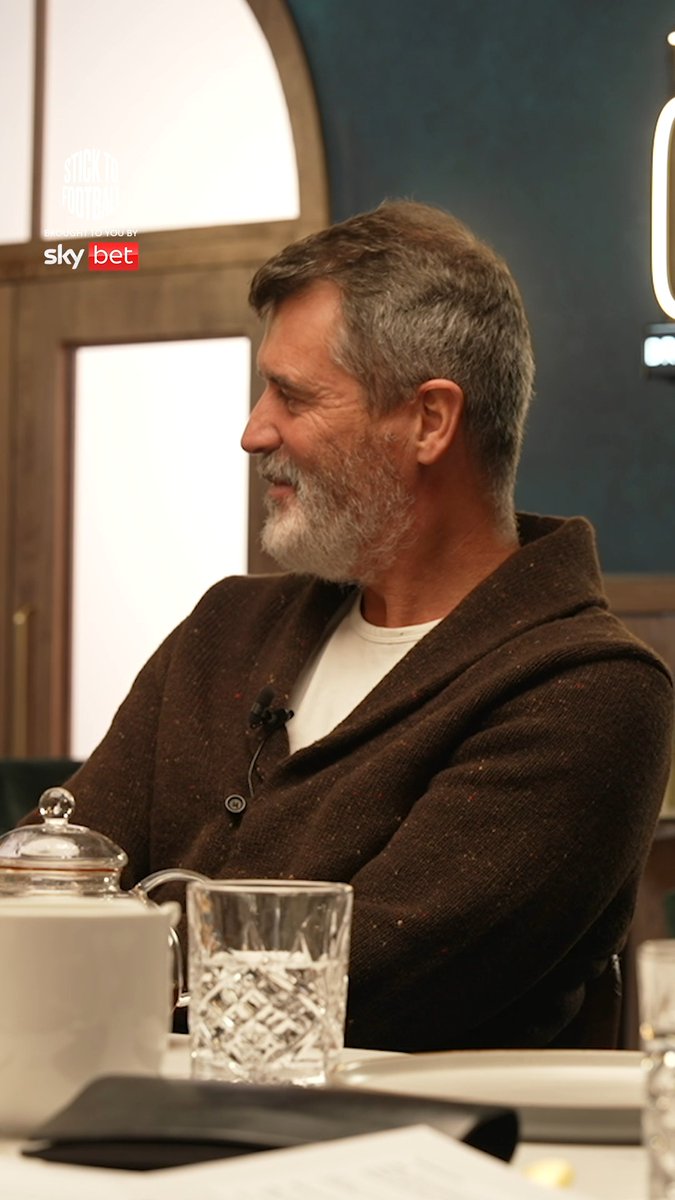 Ricky Gervais &amp; Roy Keane bonding over hating leaf blowers is the duo you never knew you needed😂😂😂