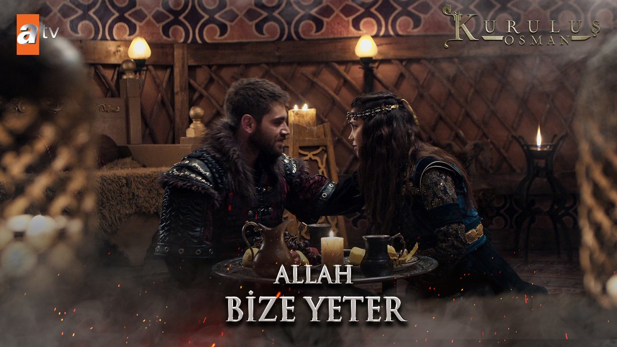 "Allah bize yeter... O ne güzel vekil ne güzel Mevla ne güzel yardım edicidir!" #KuruluşOsman atv