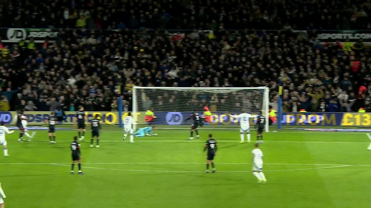 When you set yourself up... 😅 What a finish from Sam Byram for Leeds! 👌