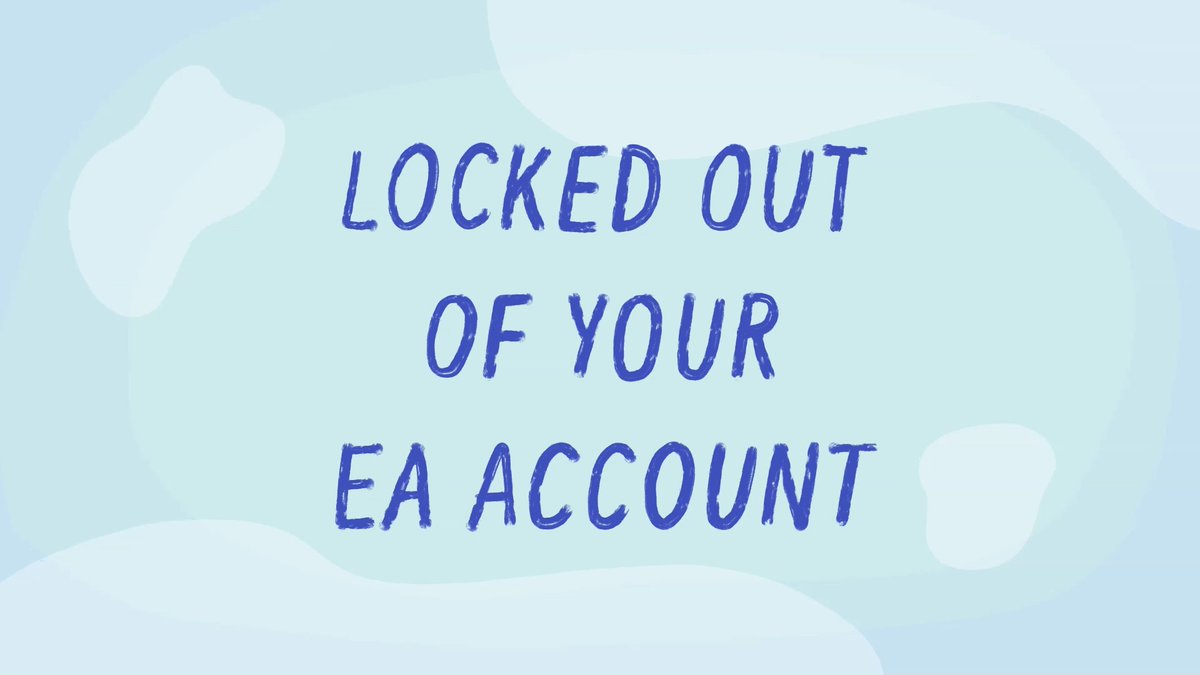 If you're having problems getting in to your EA Account, we're here to help.