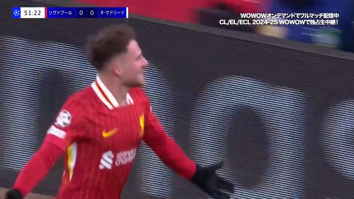 🏴󠁧󠁢󠁥󠁮󠁧󠁿リヴァプール 2-0 🇪🇸レアル･マドリー ・マクアリスターが先制点 ・エンバペがPK失敗 ・サラーがPK失敗 ・ガクポが追加点 ・MOTMはマクアリスター ハイライトはこちら ↓