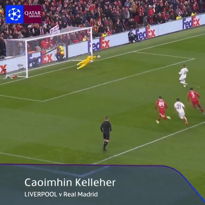 Some of the saves made on Wednesday were UNREAL 🤯 From Kelleher's penalty heroics to Dibu Martínez's sensational reflexes ⛔ @QatarAirways | #LetsFly