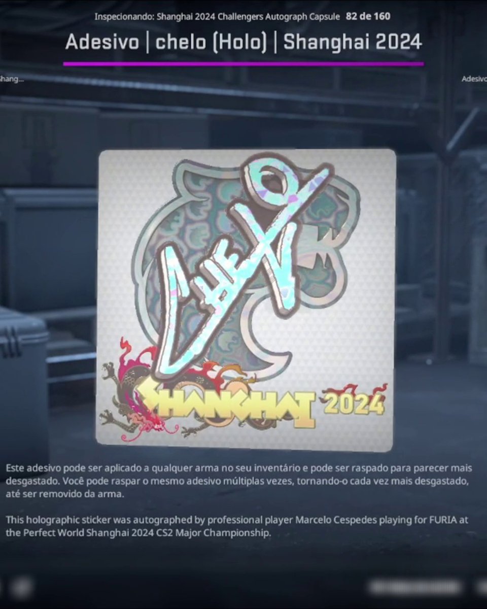 PRINTA E COMENTA O SEU FAVORITO 👇 Todos os stickers da #FURIACS pro Major de Shanghai 2024 🐾🇨🇳 ft Gabriel Toledo Felipe Medeiros yuurih KSCERATO chelok1ng