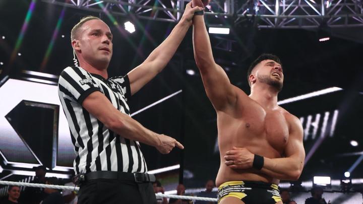 .Axiom and “All Ego” Ethan Page square off in an incredible Iron Survivor Challenge Qualifying Match to kick off #WWENXT.