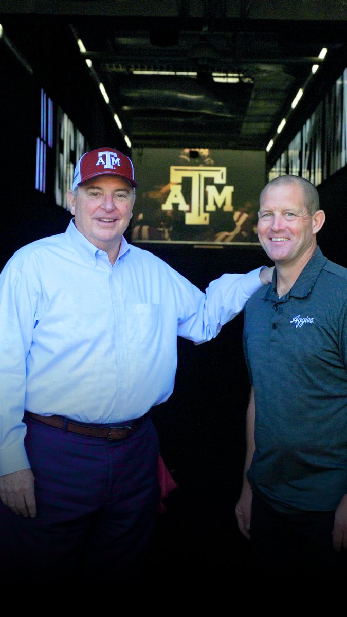 President Welsh has worked hard to ensure one of our favorite facilities is in tip-top shape! In this season of thankfulness, join us in extending a BIG thank you to all the Aggies working tirelessly to make sure rivalry weekend goes off without a hitch. Gig ‘em, Ags!