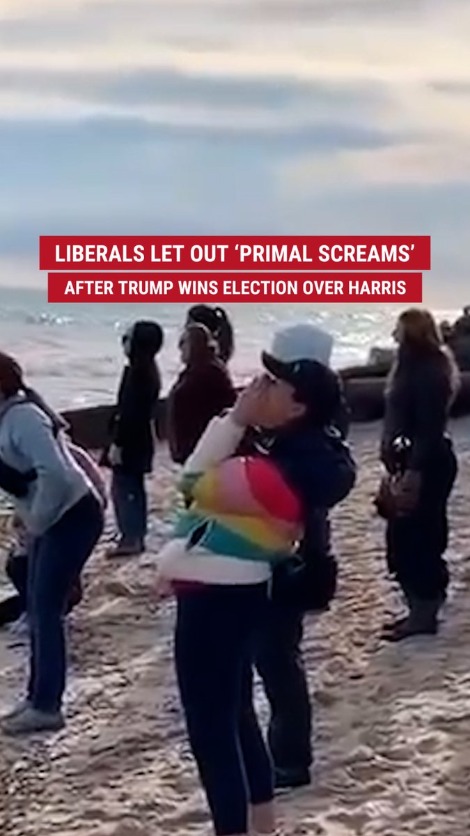 BLUE IN THE FACE: Women hold group screaming event to vent 'frustration' at Trump election win.
