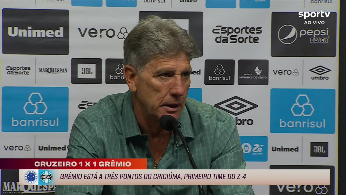 Renato explode em coletiva, diz que é alvo de mentiras de parte da imprensa e faz ameaça: "Vocês também têm família, têm filho no colégio, e o torcedor conhece alguns de vocês".