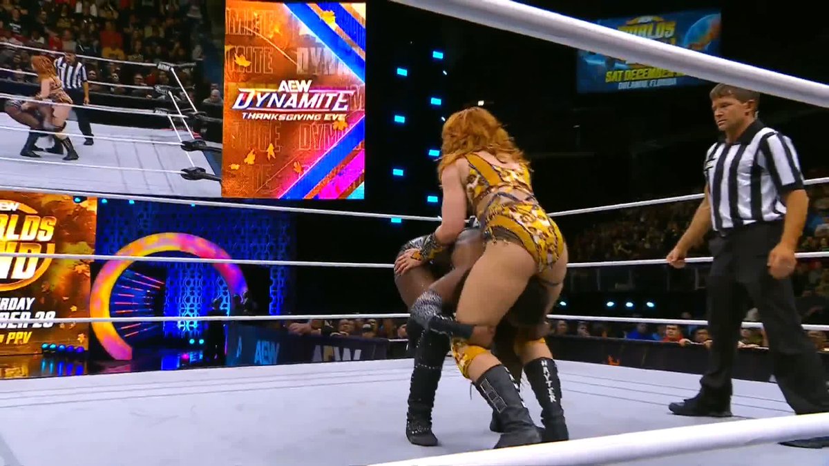 These women are leaving it ALL on the line! Watch #AEWDynamite LIVE on TBS! JAMIE HAYTER | Queen Aminata クィーンアミナタ