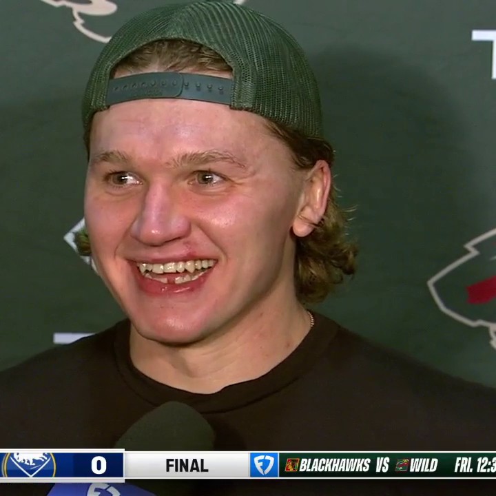 Kirill is already planning on a light plate for Thanksgiving with an early Friday game. 😂😂 #mnwild | Kevin Gorg