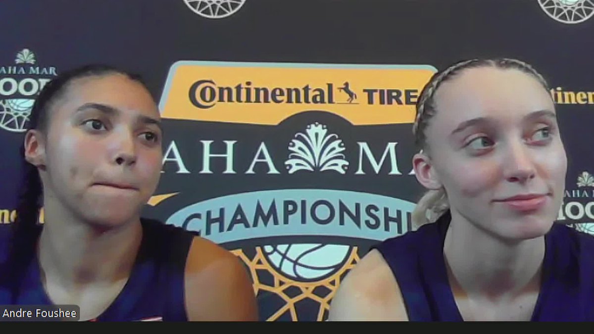 "It's a little weird just because we've wanted to for so long and now it's actually reality." Paige Bueckers talks about playing with Azzi Fudd: