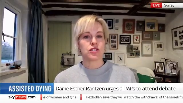 "This bill is a safeguarding, compassionate bill". Broadcaster and campaigner Rebecca Wilcox says the assisted dying bill "protects vulnerable people far better than anything that exists now". 📺 Sky 501, Virgin 602, Freeview 233 and YouTube