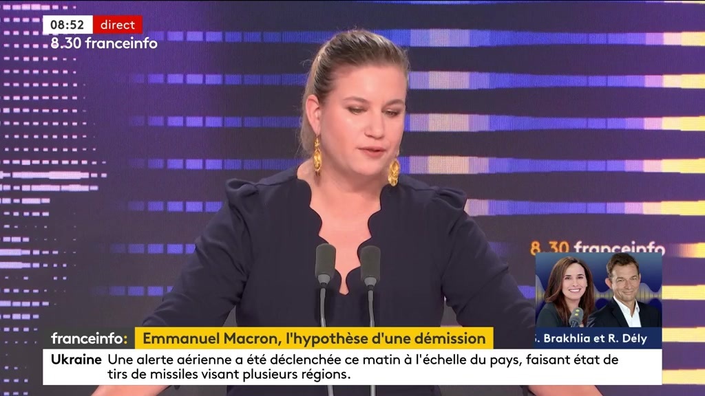 🔴➡️ "Quand le gouvernement Barnier va tomber, il ne restera que deux choix à Emmanuel Macron : soit de nommer Lucie Castets, soit de s'en aller", dit Mathilde Panot