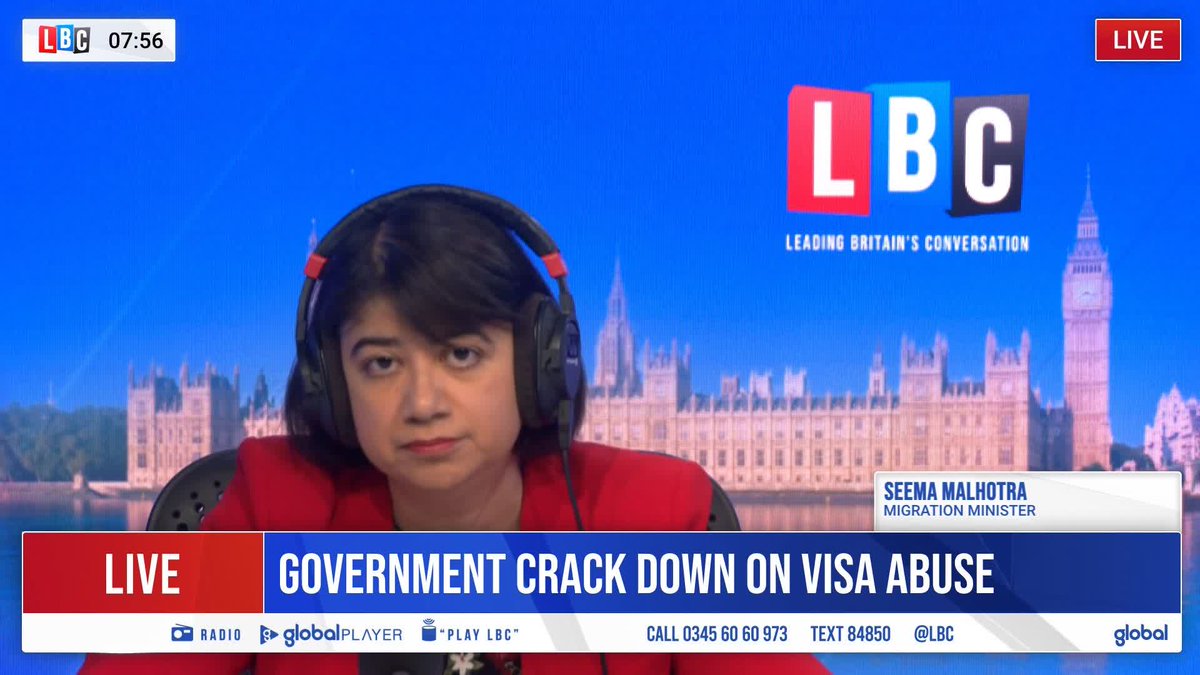 'You've shut seven but you've opened seven more, that's not closing, Minister.' Nick Ferrari challenges migration minister Seema Malhotra on her party's promise to end the practice of asylum seekers being housed in hotels.
