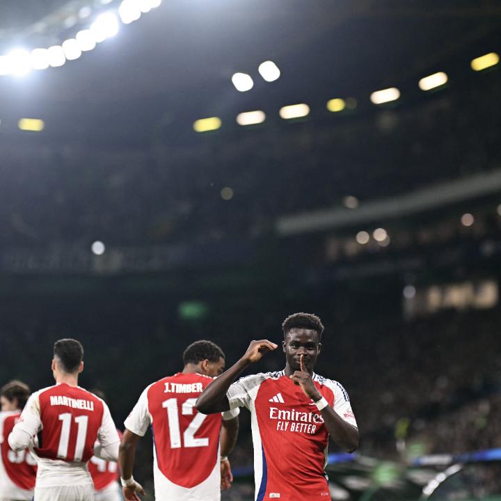 Calm on the big stage 🥶 Bukayo Saka 👏