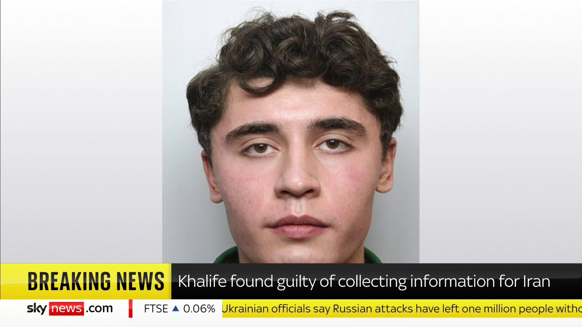 BREAKING: A former British soldier who escaped from Wandsworth Prison has been found guilty of spying for Iran. Read more here: 📺 Sky 501, Virgin 602, Freeview 233 and YouTube