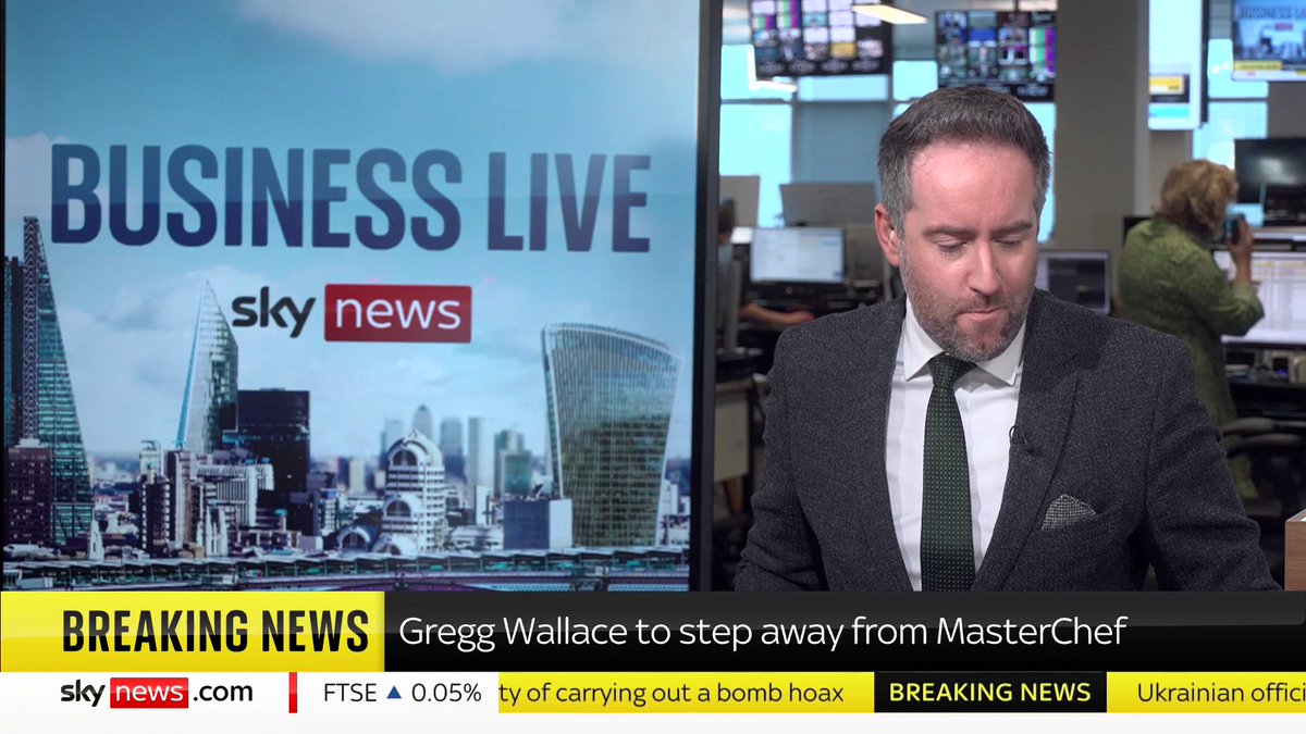 MasterChef host Gregg Wallace steps down as allegations of misconduct are investigated 📺 Sky 501, Virgin 602, Freeview 233 and YouTube