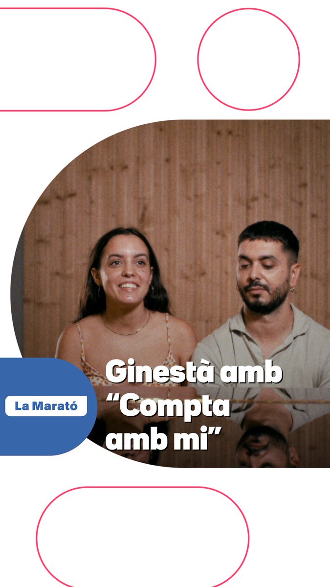 🎶 Ginestà ens fa una versió molt especial del "Compta amb mi", de Txarango. Un himne a l’amor incondicional. El disc de La Marató, només aquest diumenge 1 de desembre amb els diaris. A partir de diumenge, també a iTunes. 🫁 A Ple Pulmó #LaMarató3Cat