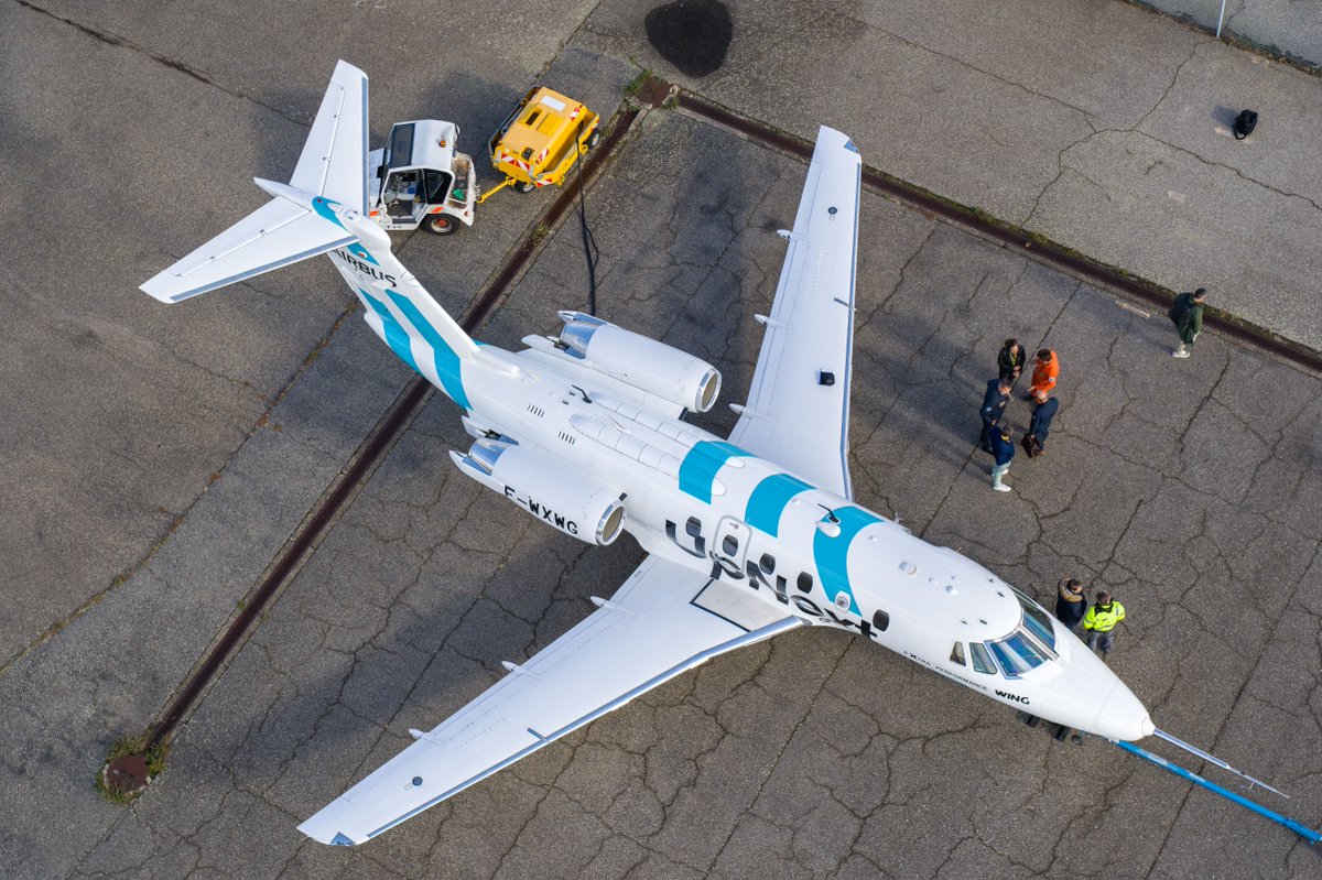 Have you ever seen an airplane wing cut off an aircraft? ⚒️ Check out the removal of the current wings from our Airbus UpNext eXtra Performance Wing Demonstrator and stay tuned: next year we will be attaching the eXtra Performance Wing! ✈️