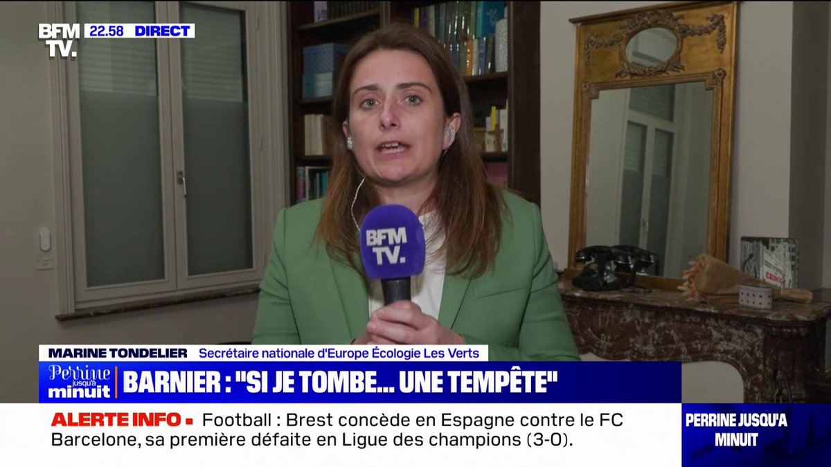 Je trouve très choquant que Michel Barnier nous sorte la carte du "moi ou le chaos". C'est déjà le chaos pour une bonne partie de ce pays. Arrêtons de mentir et de faire peur aux gens.