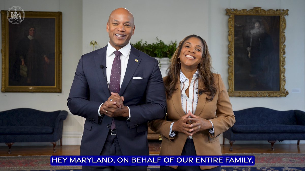 Happy Thanksgiving, Maryland! First Lady Dawn Flythe Moore and I are truly grateful for each and every one of you.
