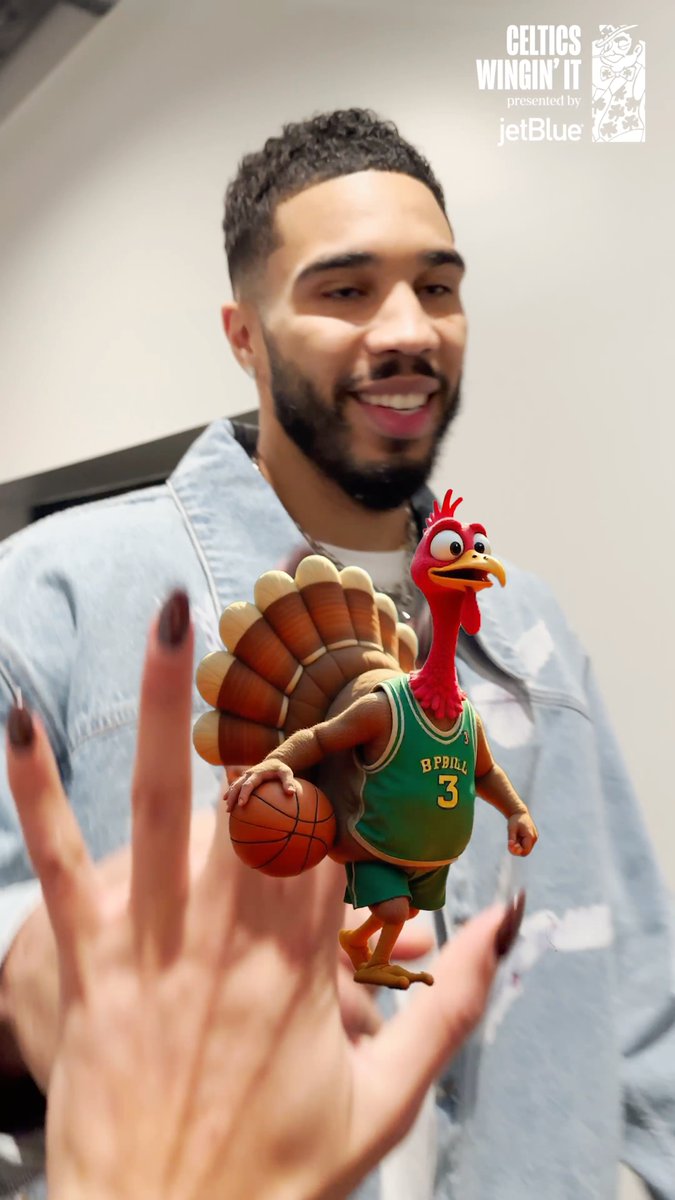 GOT EM 🦃🤣 We asked the guys for their favorite Thanksgiving food with a surprise twist in Wingin' It with JetBlue