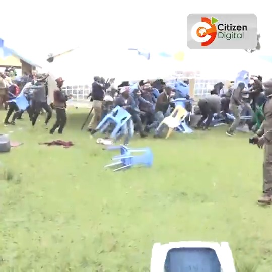 Former DP Gachagua flees as goons disrupt Limuru burial