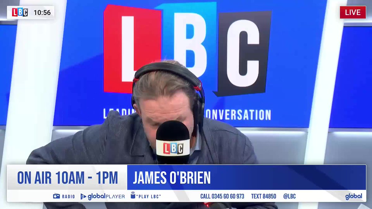 Caller Tony thinks his son should be taught about dinosaurs instead of 'lots of politically charged subjects like climate change'. James O'Brien asks him: 'What happened to the dinosaurs?'