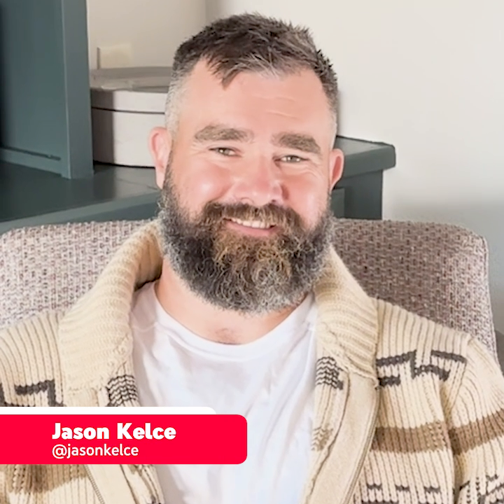 We can neither deny or confirm the amount of lip smacking on Jason Kelce’s future content. Tap the link in bio to subscribe to Jason’s new YouTube channel