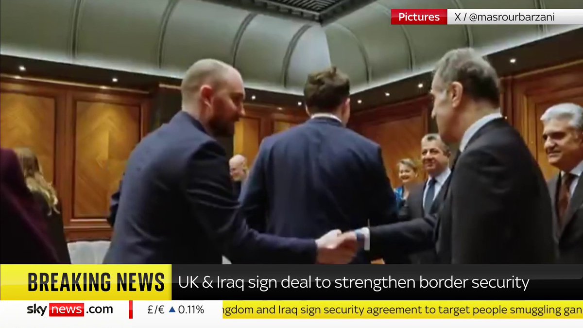 BREAKING: The UK government has announced a 'landmark' immigration deal with Iraq to tackle small boat crossings. Sky's Ali Fortescue has the latest... Live updates ➡️ 📺 Sky 501, Virgin 602, Freeview 233 and YouTube