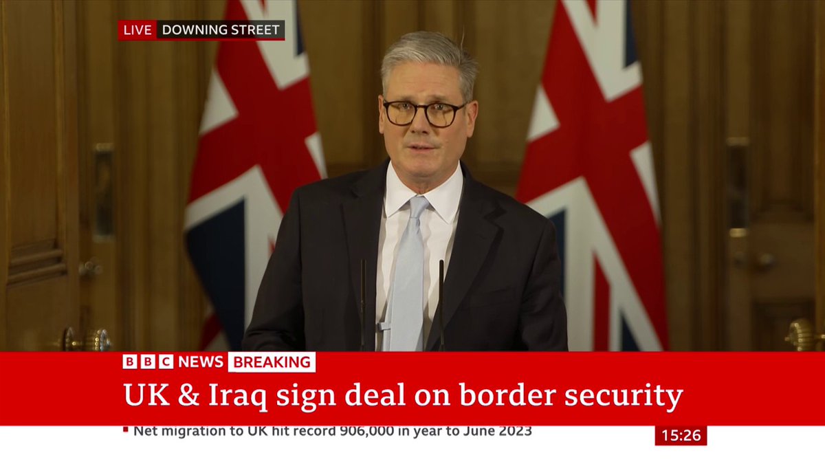 "We will publish a White Paper imminently which sets out a plan to reduce immigration," Keir Starmer says "It won't be quick or easy, but we are going to turn things around," the prime minister adds Follow live