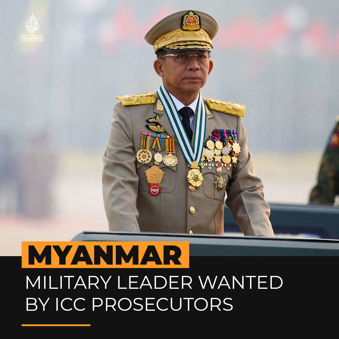 The International Criminal Court (ICC) is seeking an arrest warrant for Myanmar’s military leader Min Aung Hlaing. Here’s why ⤵️