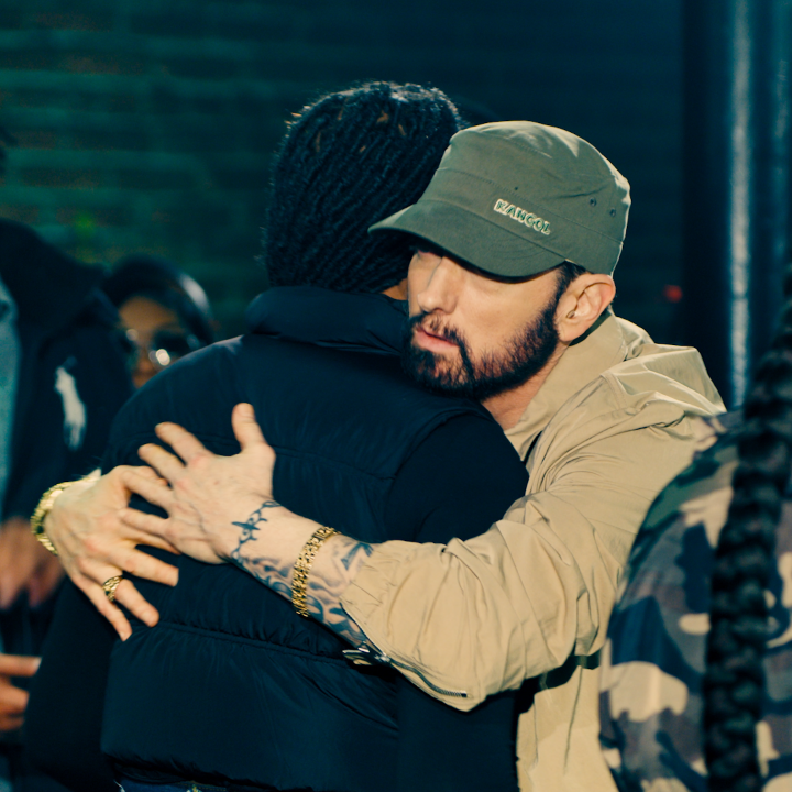 I know losing this battle hurt, but to get that kind of encouragement from @eminem must also feel like a win