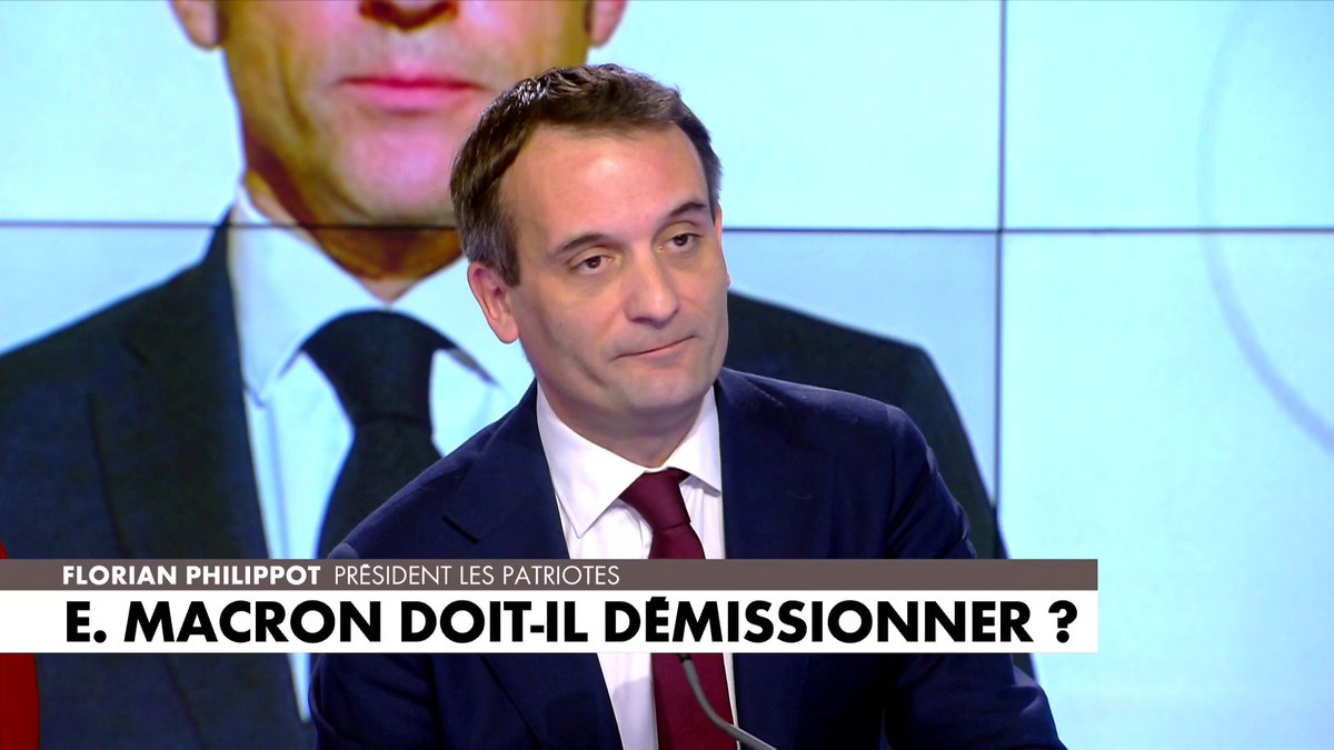 📺 Florian Philippot : « S'il s'en va, on va tous sabrer le champagne [...] Emmanuel Macron n'a jamais travaillé pour les intérêts français, il a bradé tous nos fleurons aux Américains, il s'est systématiquement aligné diplomatiquement sur les Américains »