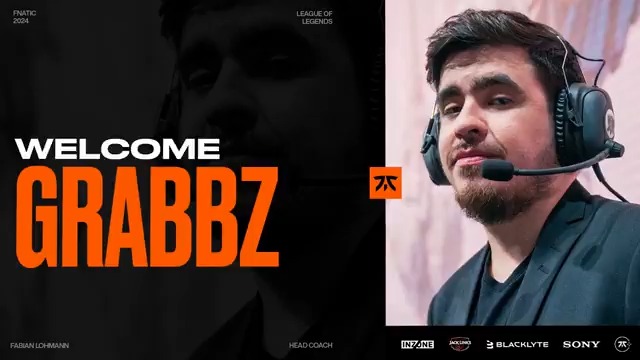 nah, you're not dreaming. welcome to fnatic, Fabian 'GrabbZ' Lohmann: