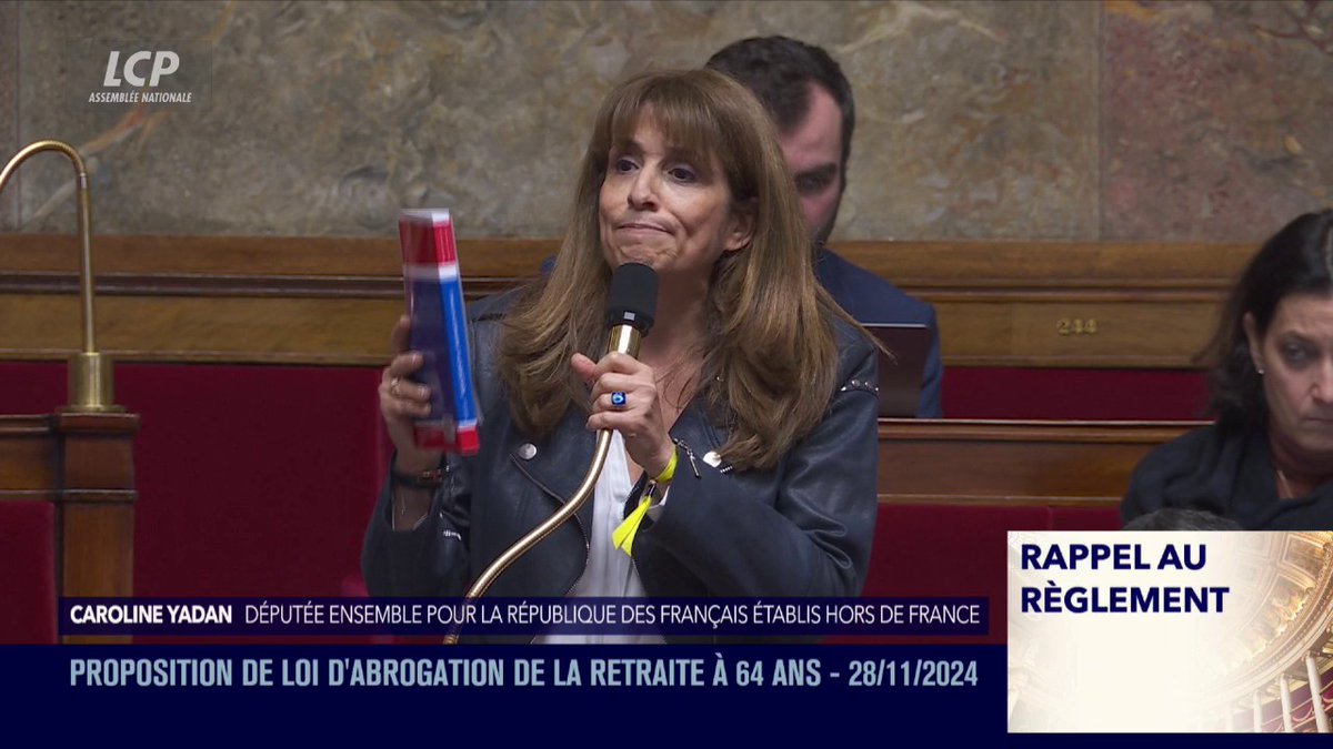 Dans une séance d’obstruction d’une rare mauvaise foi, la députée Likoud Caroline Yadan insulte Louis Boyard. La conception de la démocratie de Fès gens est décidément bien étrange… #DirectAN