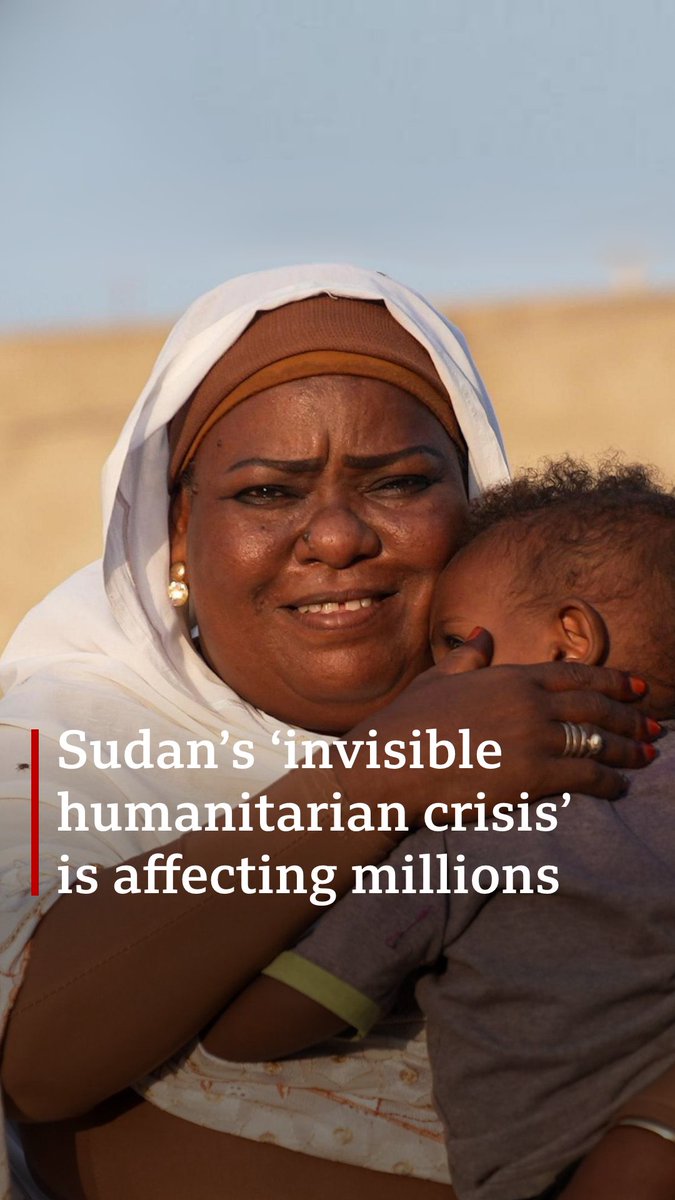 “This is the biggest humanitarian crisis in the world… twenty five million people need support.” The UN’s new relief chief Tom Fletcher has been visiting Sudan to highlight what he calls an “invisible crisis." 🔗 Thumbnail credit: Joyce Liu / BBC