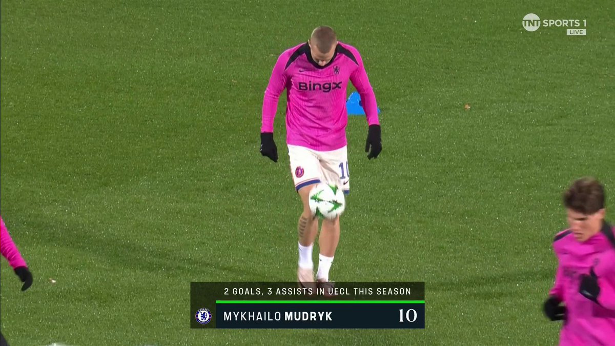 Joe Cole believes the UEFA Conference League will be key to Mykhailo Mudryk's development. [Football on TNT Sports]