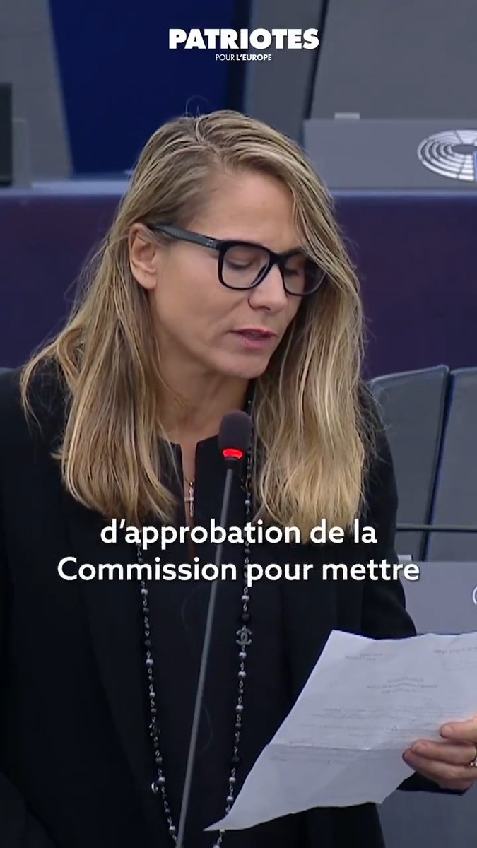 🔵 Nous avons voté ❌ la Commission VDL II ! L’approbation de cette Commission c’est aussi donner l’immunité à Ursula dans l’affaire #Pfizergate !