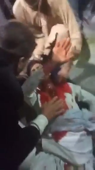 Another footage has surfaced of someone who was shot during the #IslamabadMassacre.