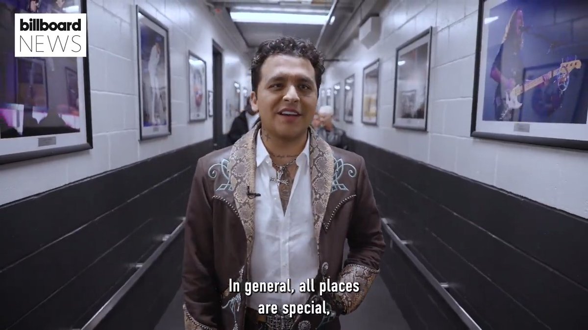 To Christian Nodal, New York is magic 🌆✨ Watch him take #BillboardNews behind the scenes at his Pa'l Cora Tour Stop: