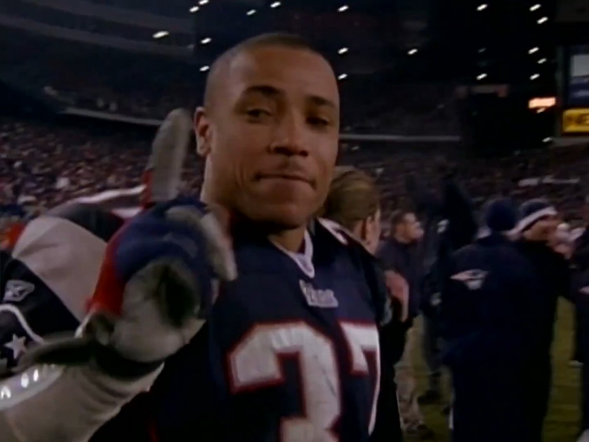 .Ty Law was on LOCK in the 2003 AFC Championship Game 🔒
