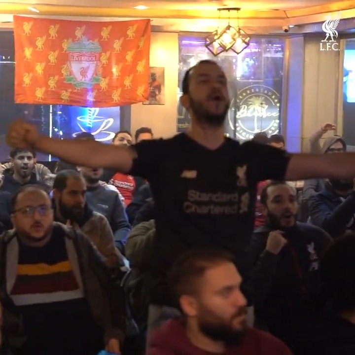 حماس عالي مع جماهير الريدز في مصر ❤️