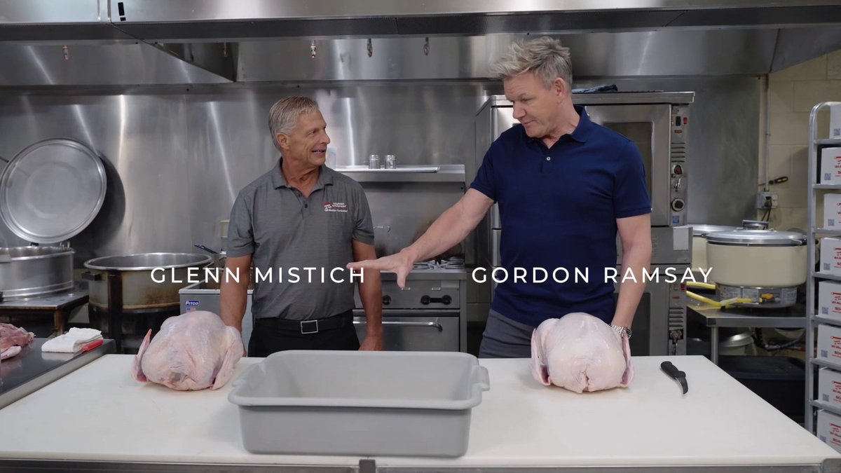 John Madden made Turducken a football tradition 🦃 Gordon Ramsay had to make one for himself! ⬇️