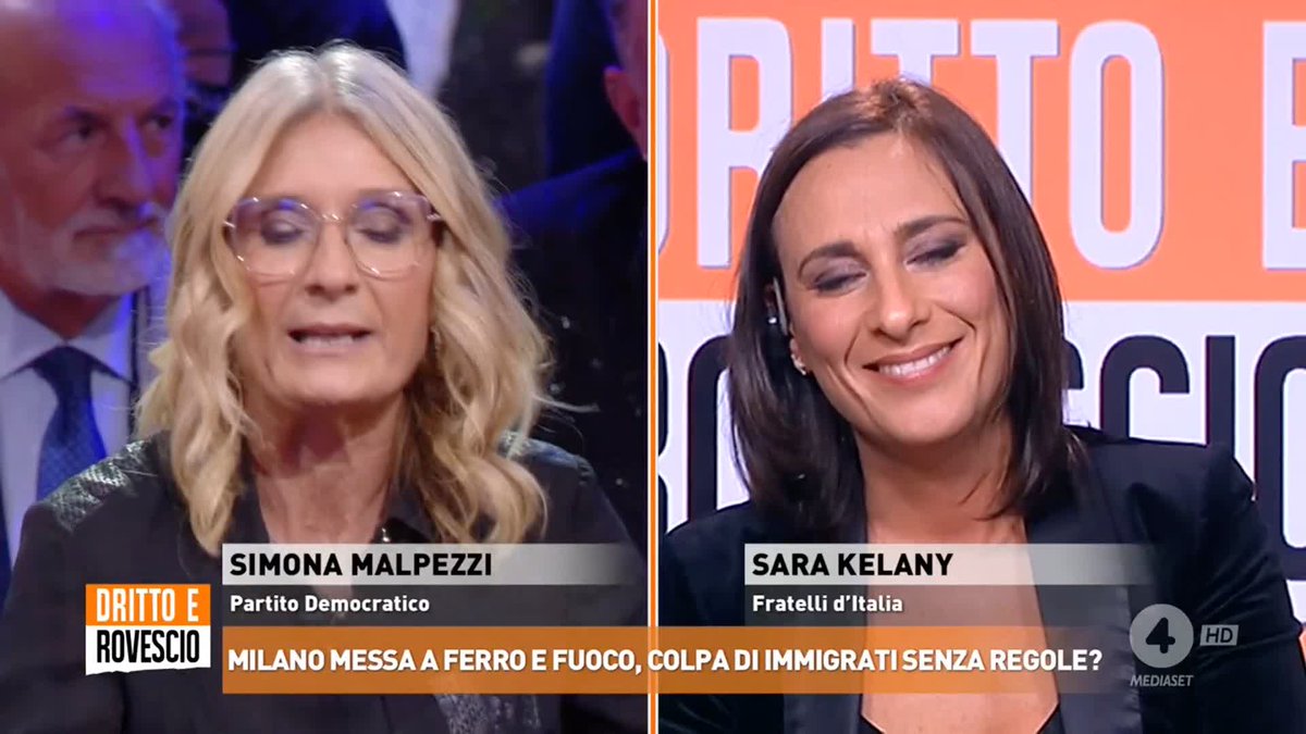 Milano messa a ferro e fuoco, colpa di immigrati senza regole? Simona Malpezzi: "Sono ragazzi giovani che si sentono esclusi e che ci stanno chiedendo di essere ascoltati" Cosa ne pensate? Ora a #DrittoeRovescio in diretta su #Rete4 e in streaming su Mediaset Infinity