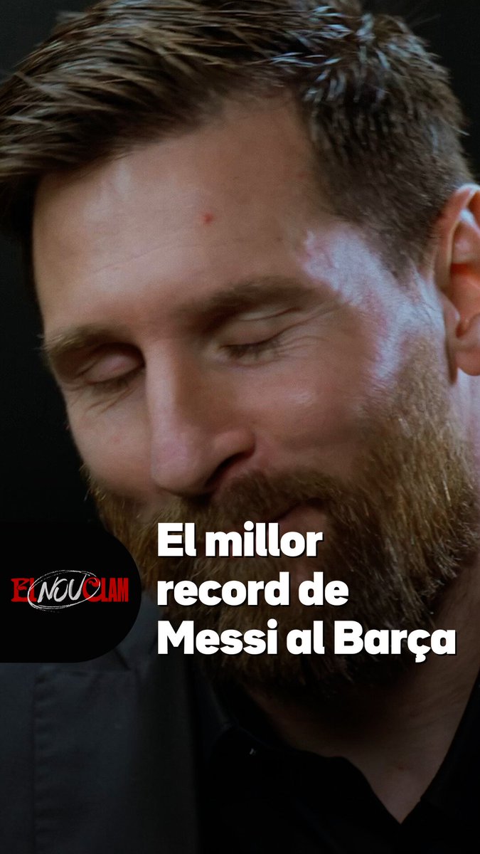 Si Messi diu que és el seu millor moment al Barça, què hem de dir nosaltres... 🐐 Leo Messi recorda quan va guanyar el sextet amb el Pep Team, considerat per molts el millor equip de la història del FC Barcelona. #NouClam3Cat. ▶️