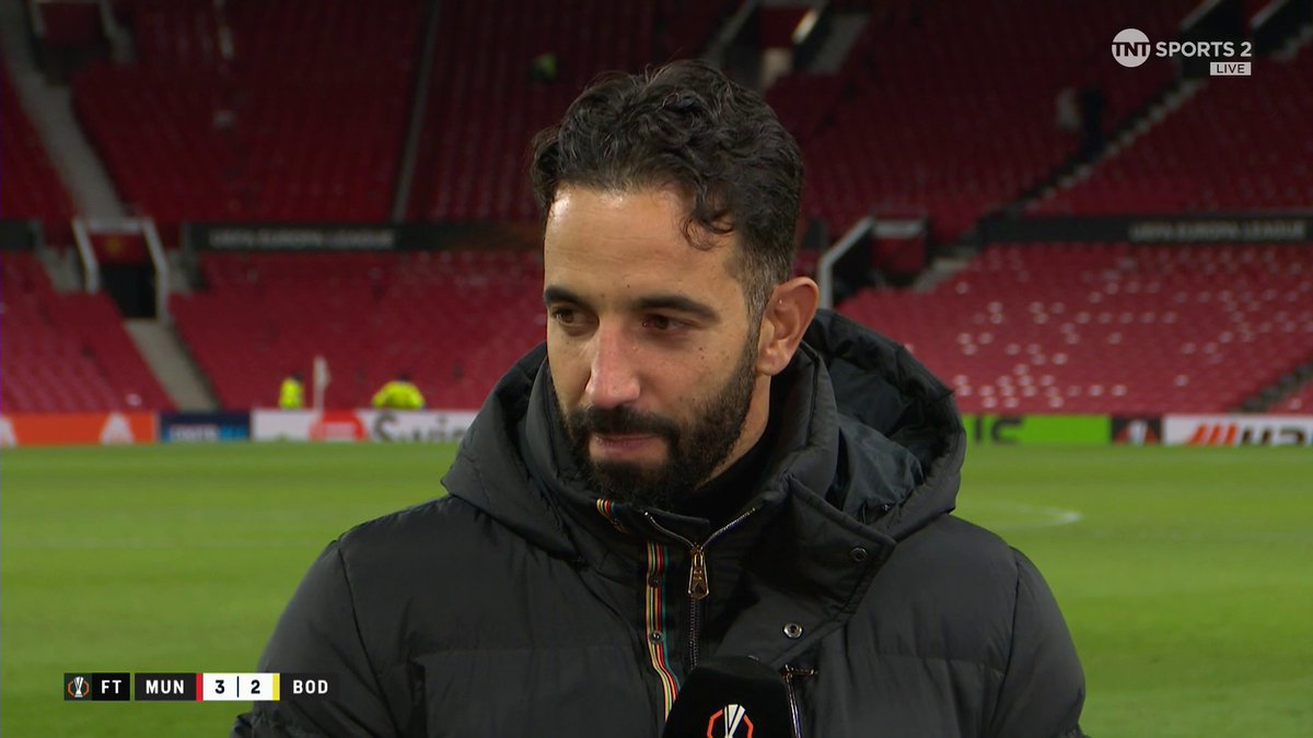 "I get anxious because we don't know how the game will go" Ruben Amorim on what it's like managing Man United right now... 📺 TNT Sports &amp; discovery+ UK