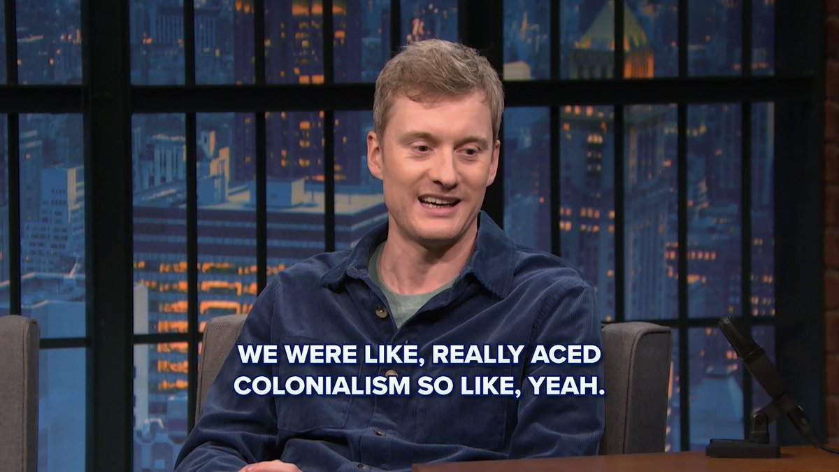 As a Brit, James Acaster has some thoughts on American holidays.